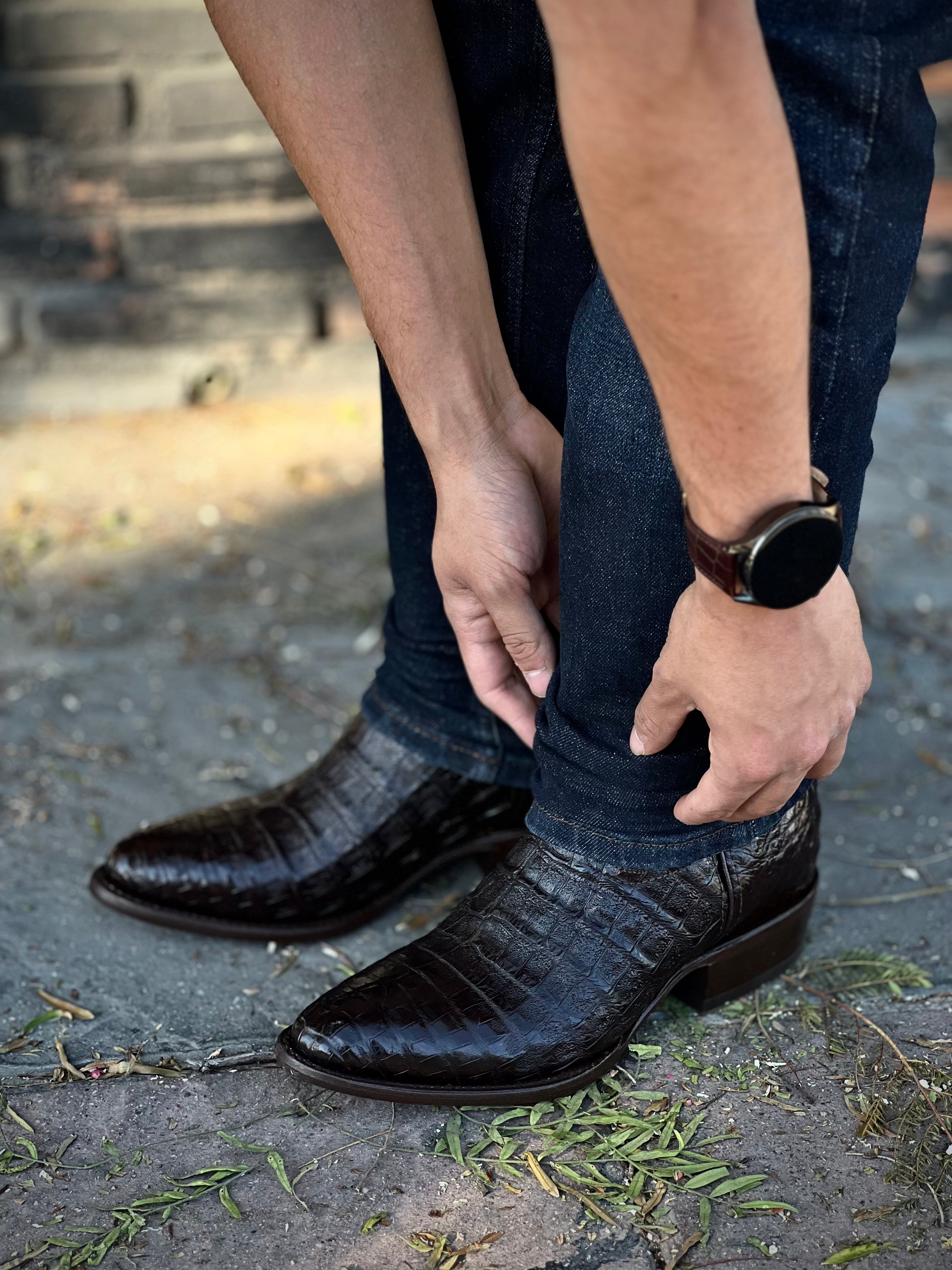 Bota catrín - Cocodrilo fuscus