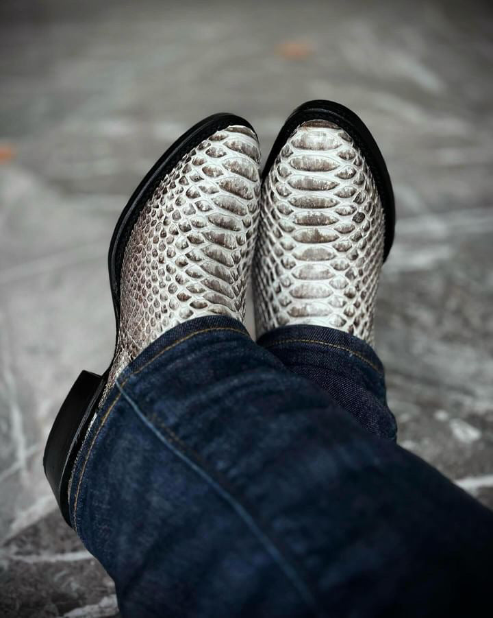 Botas Tabaco - Pitón