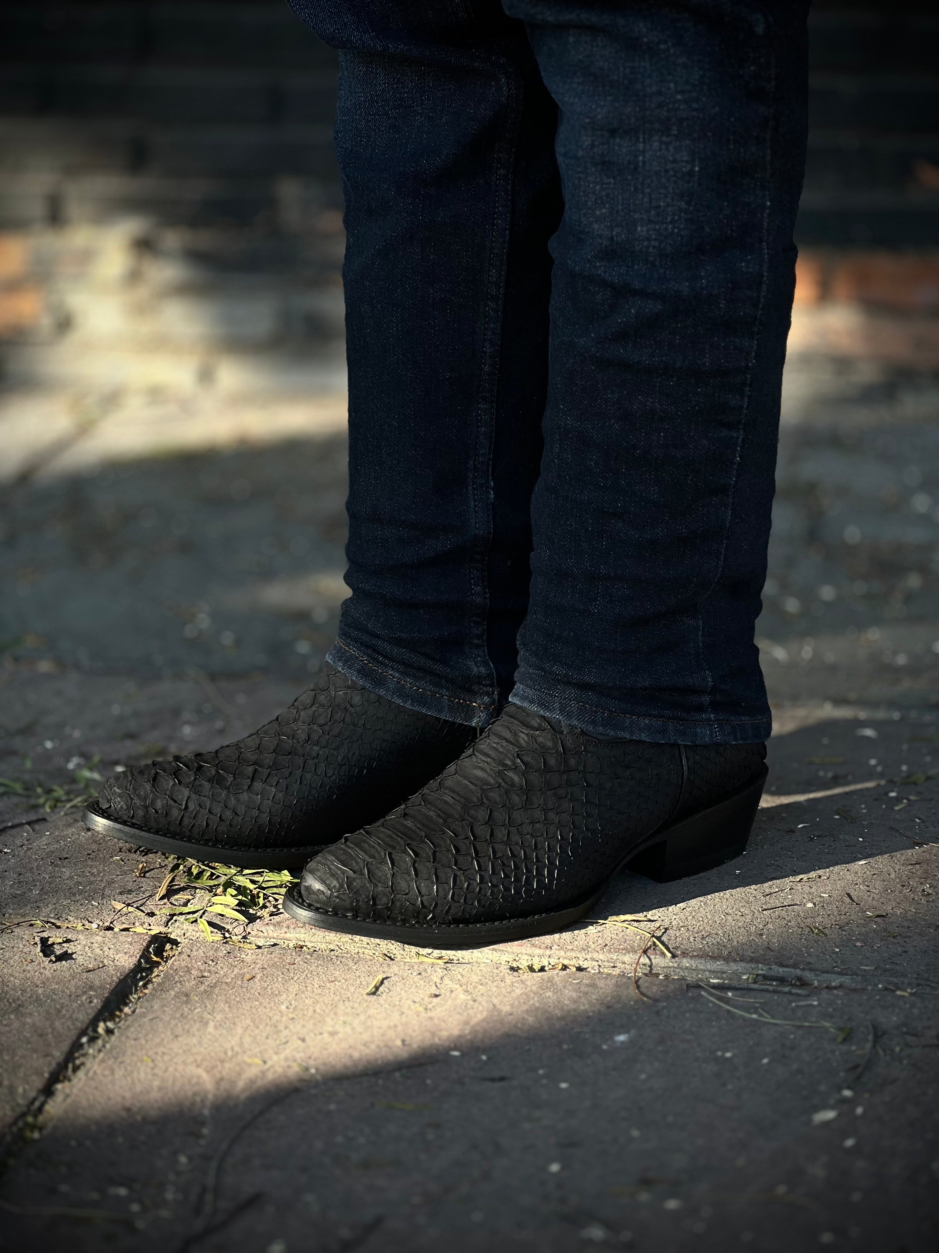 Botas Tabaco - Pitón