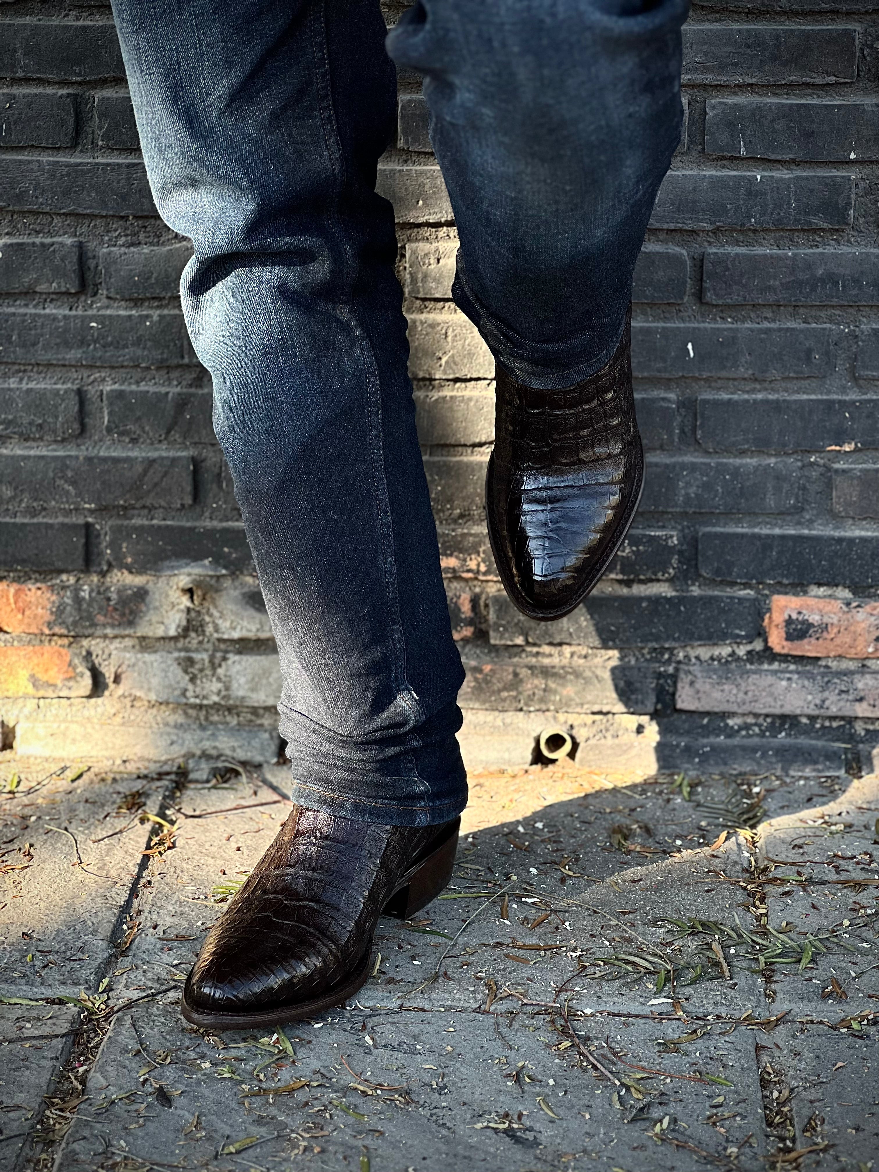 Bota catrín - Cocodrilo fuscus