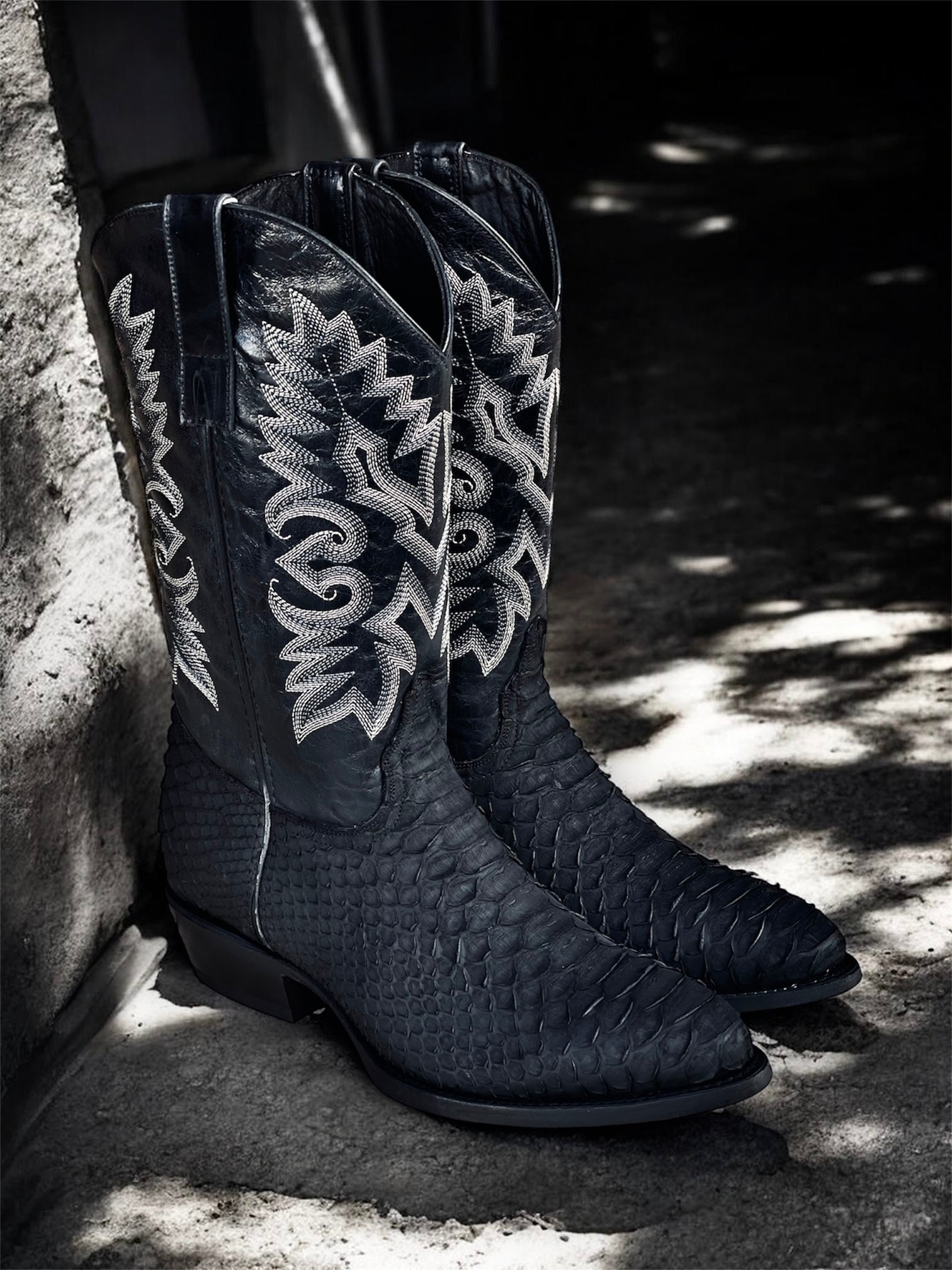 Botas Tabaco - Pitón