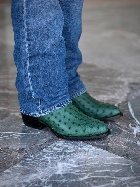 Bota Elite - Avestruz Verde oliva