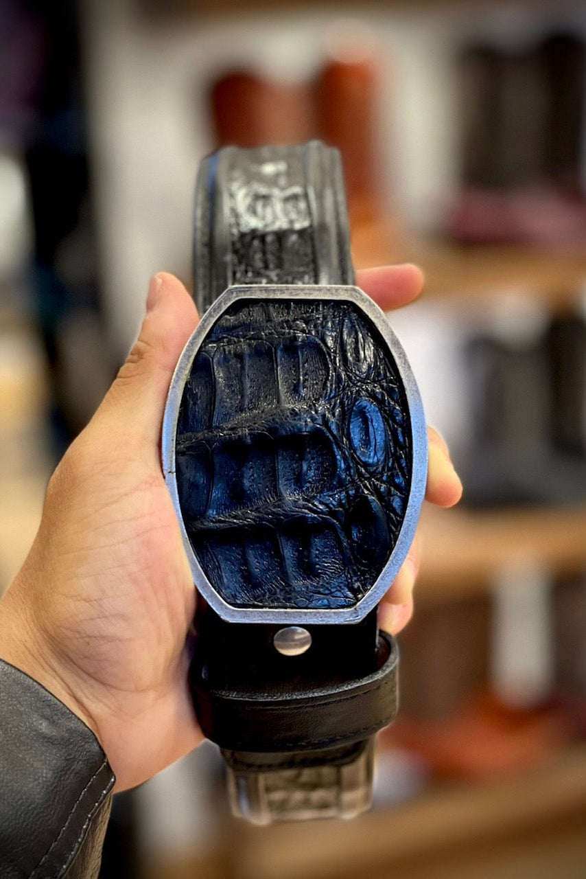 Cinturón Fino Fuscus- Negro