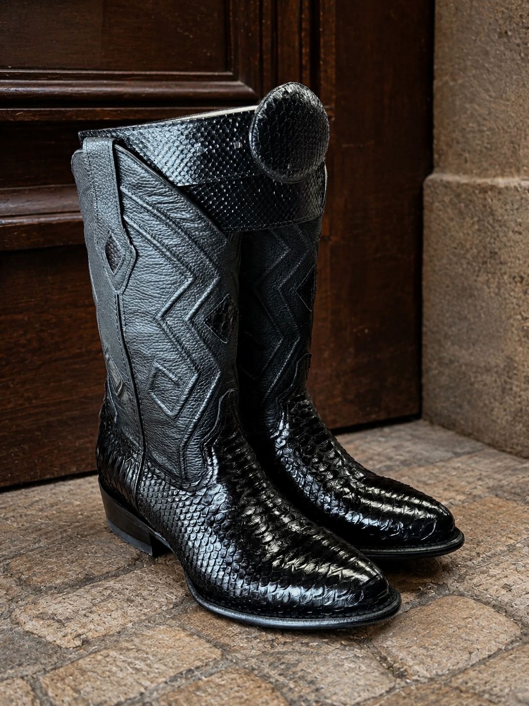 Botas Colorado  -  Pitón brilloso