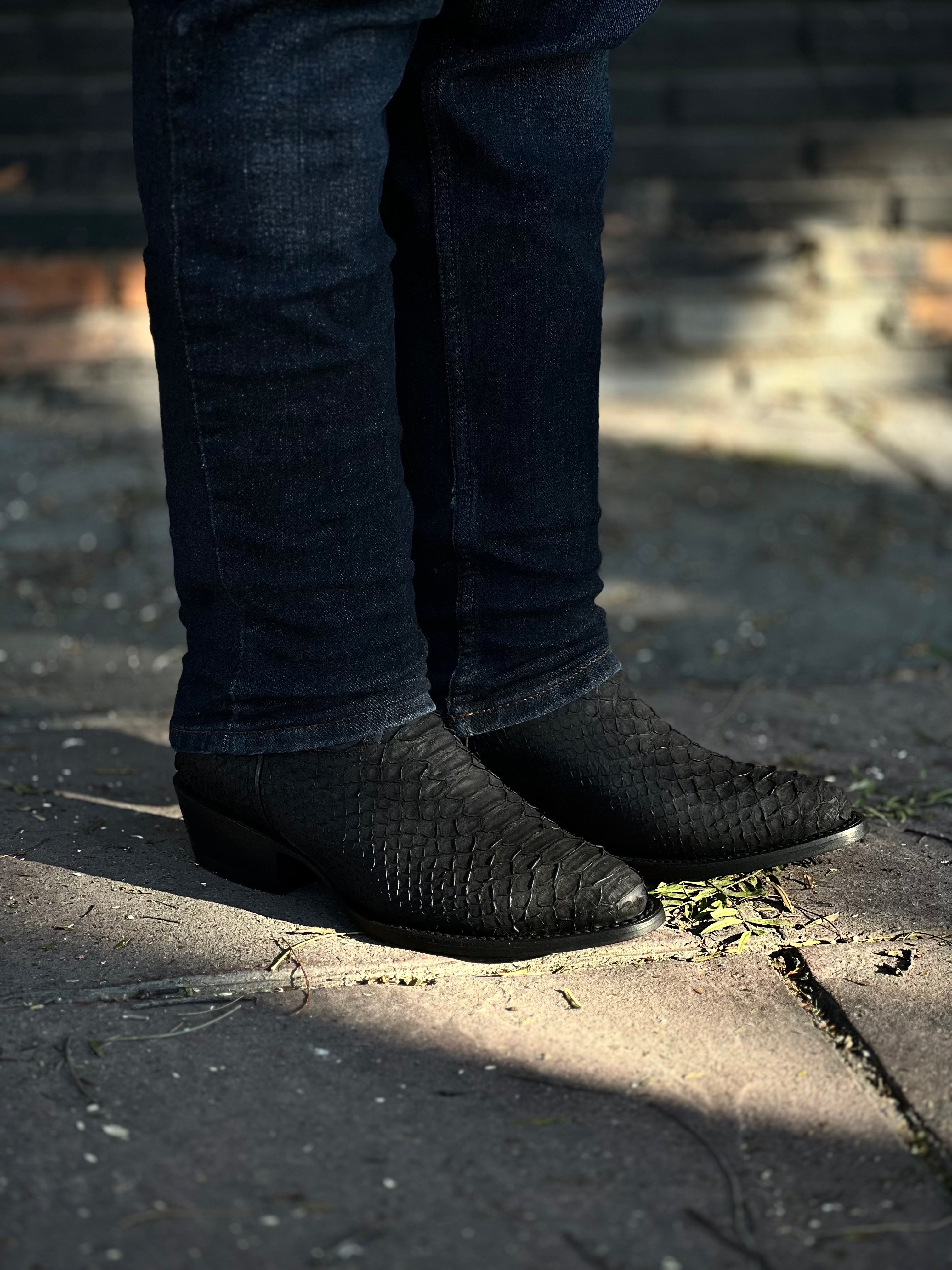 Botas Tabaco  -  Pitón